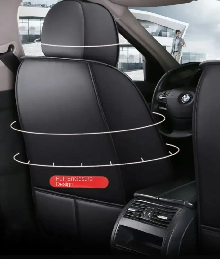 Авточохли Premium встановлені у BMW — Full Enclosure Design